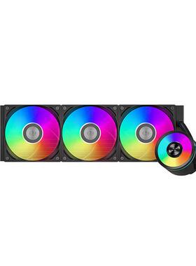 超频三 DA360PRO 一体式CPU水冷散热器ARGB台式机散热风扇液冷