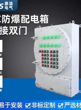厂供应 IIC防爆配电箱 焊接双门防爆控制配电箱 铝合金电源隔爆箱