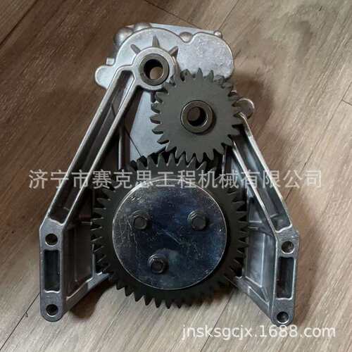 适用沃尔沃EC460B挖掘机D12D机油泵总成 8170261 济宁赛克思