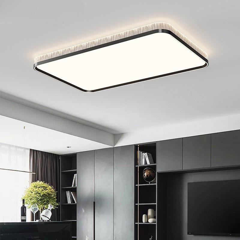 意式极简卧室吸顶灯2025新款现代简约大气轻奢广东中山灯具套餐