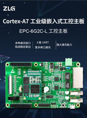 致远电子 EPC/IoT-6G2C-L Cortex-A7处理器工业级嵌入式工控主板