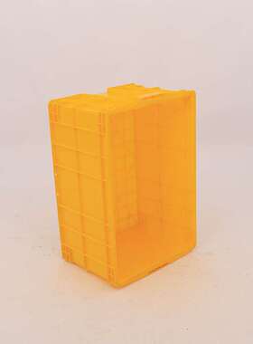 黄色胶箱如顺塑业型号JX580-300箱内580*390*300外610*420*300