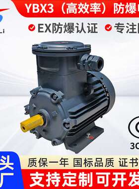 卧式防爆电机 BT4防爆电机 YB2 YB3 YBX3 卧式电机  工厂直供