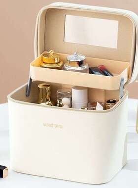 收纳盒人化妆袋洗漱内一周少女心简约便携品箱大容量拼单韩