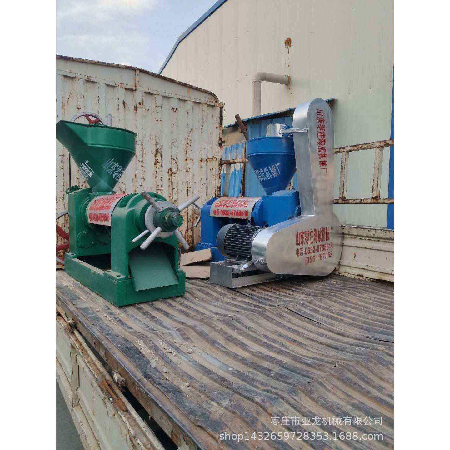 石家庄供应冷热两用花生榨油机 大型螺旋式菜籽挤油机价格