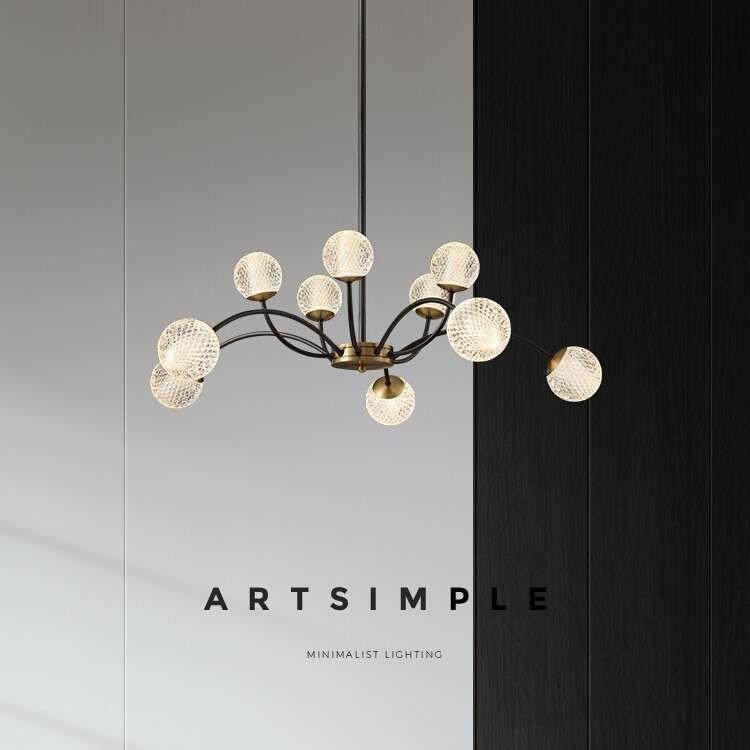 客厅灯具款设计师法式吊灯卧室全铜轻奢灯餐厅魔豆高级大气灯具,电子元器件市场,其它元器件,淘宝优惠券,粉丝福利购,淘宝优惠卷