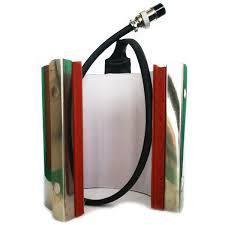 热转印机 配件 11oz 12oz 17oz 大椎 小锥杯垫 加热垫 蓝色 红色