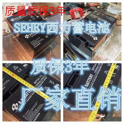 SEHEY西力蓄电池SH2500/2V500AH 储能