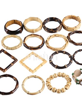 竹木藤镯子手圈男士女士情侣闺蜜竹节手镯手饰手链手环手串