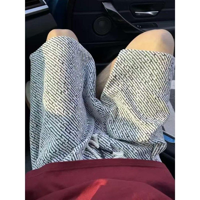 宽松薄款裤子日系抽绳运动短裤夏季大码学生休闲篮球百搭五分裤男,男装,短裤,淘宝优惠券,粉丝福利购,淘宝优惠卷