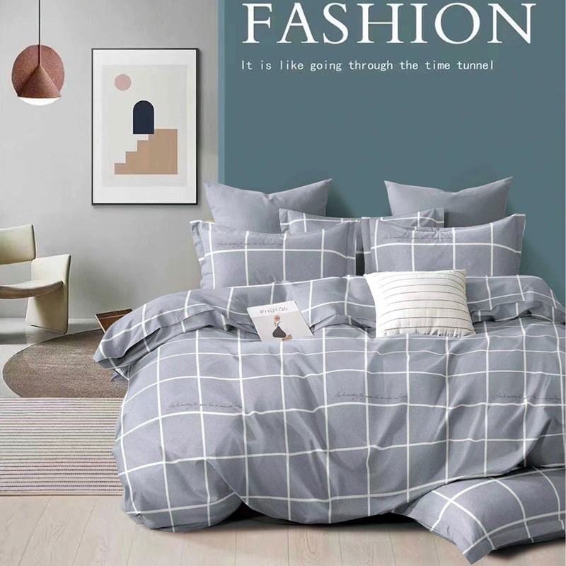 四季全纯棉磨毛床单被套四件套活性印染长绒棉暖绒棉加厚布料布匹