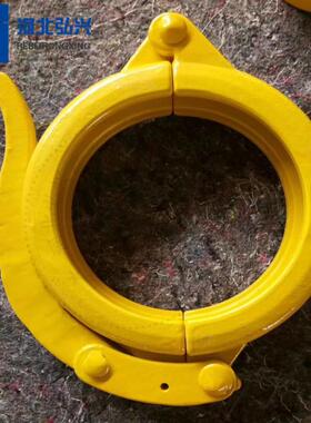 DN80 100 125烤漆快速管卡 130bar锻造快速管卡