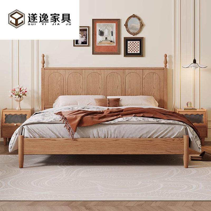 法式原木风白蜡木全实木燕尾大板床1米8主卧黑色中古1.5m复古罗马,鲜花速递/花卉仿真/绿植园艺,割草机/草坪机,淘宝优惠券,粉丝福利购,淘宝优惠卷