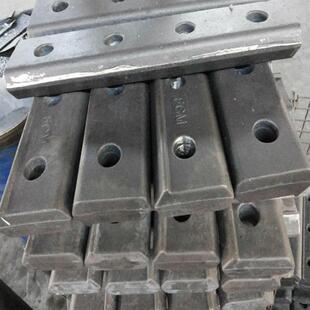 现货鱼尾板8KG-60KG 矿用轨道接头道夹板 铁路鱼尾板