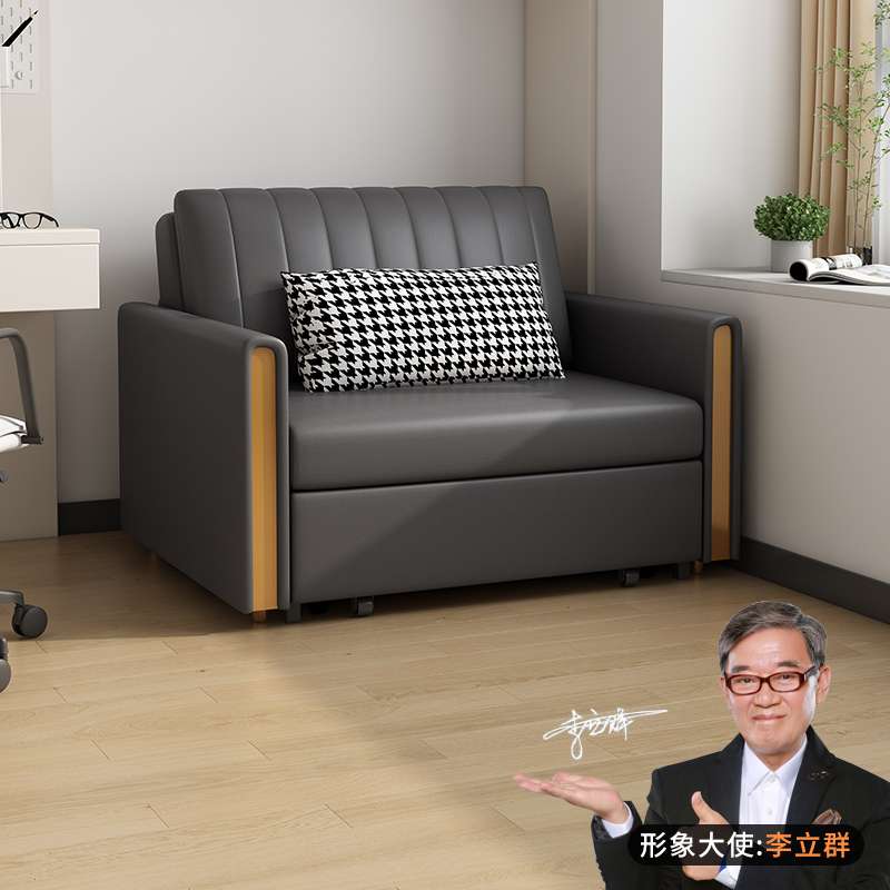 W7单人沙发床折叠两用双人小户型简约现代客厅多功能可拆洗2024新