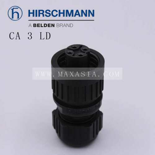 德国hirschmann赫斯曼CA3LD连接器934 125-100 934125100 4芯插头