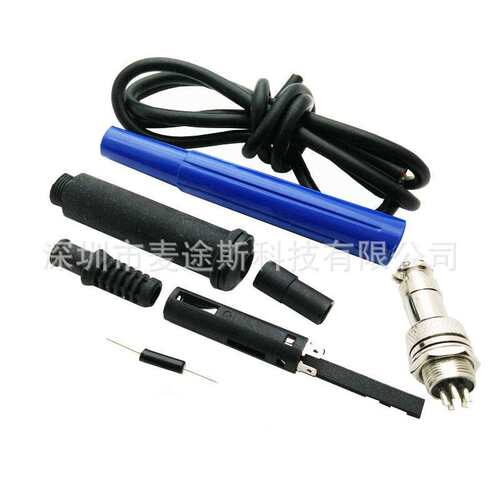 工厂直销FX-9501手柄T12烙铁头专用手柄配FX-951焊台用电烙铁白光