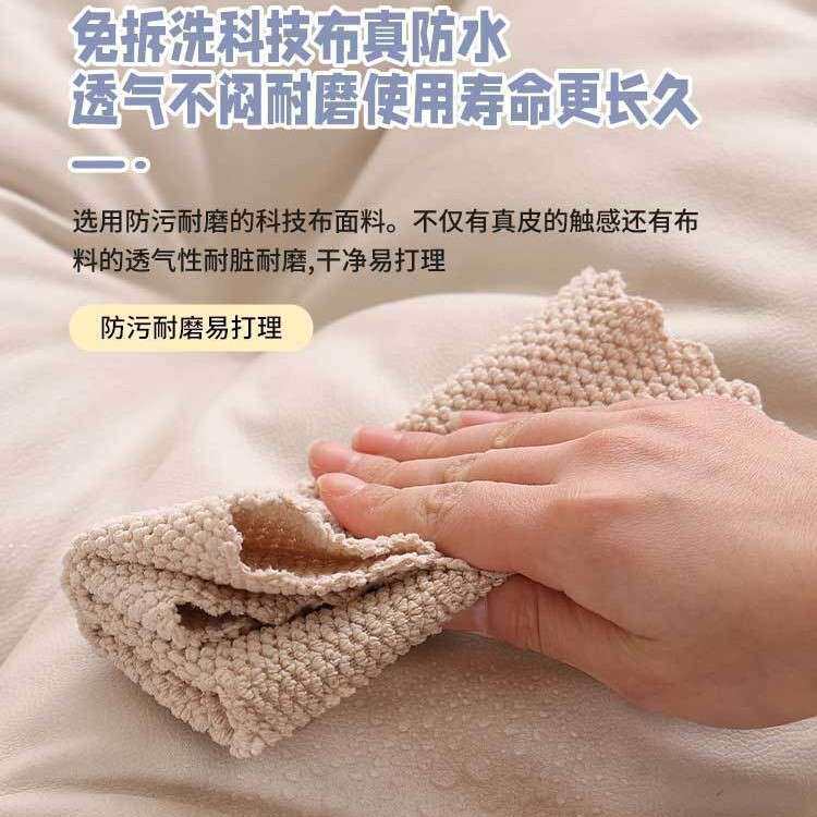 懒人折叠沙发公寓宿舍卧室座椅榻榻米阳台休闲躺卧可爱双人小沙发