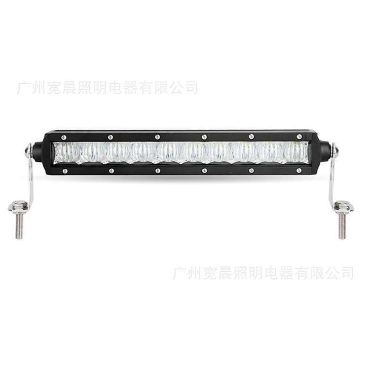 10"50W LED长条灯5d透镜射灯适用越野车保险杠中网引擎盖射灯