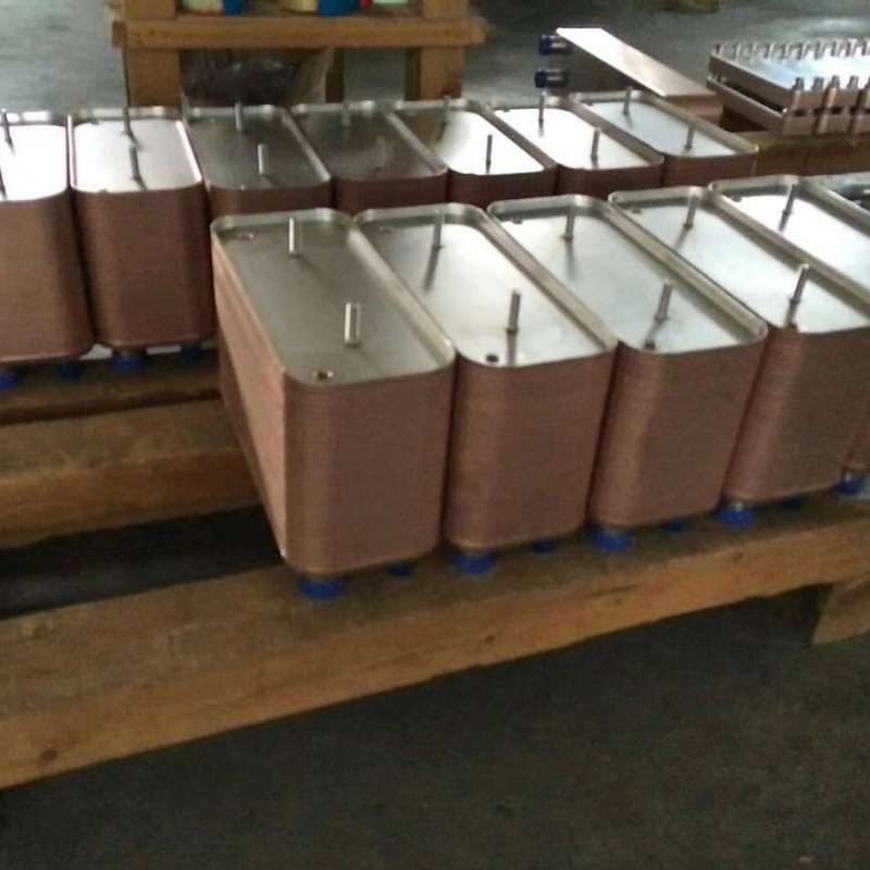 不锈钢钎焊换热器系统配套冷却蒸发冷凝工业不锈钢热交换器供应