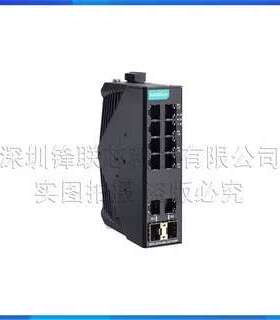 EDS-2010-ML-2GTXSFP/-T MOXA 10口工业以太网交换机 原装现货