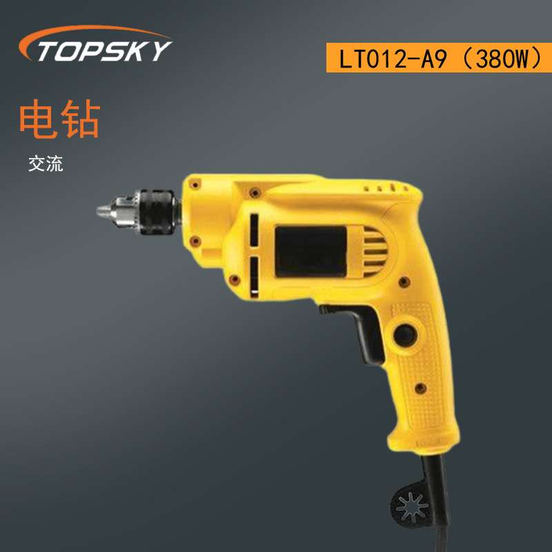 电钻（交流）锂电 三爪头 木材 金属 塑料 LT012-A9（380W） T5