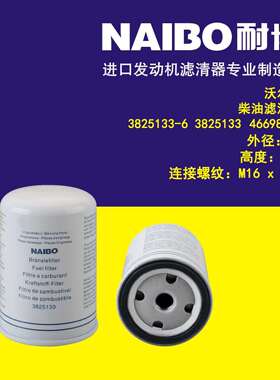 3825133-6柴滤 3825133 466987-5 4669873 11706667