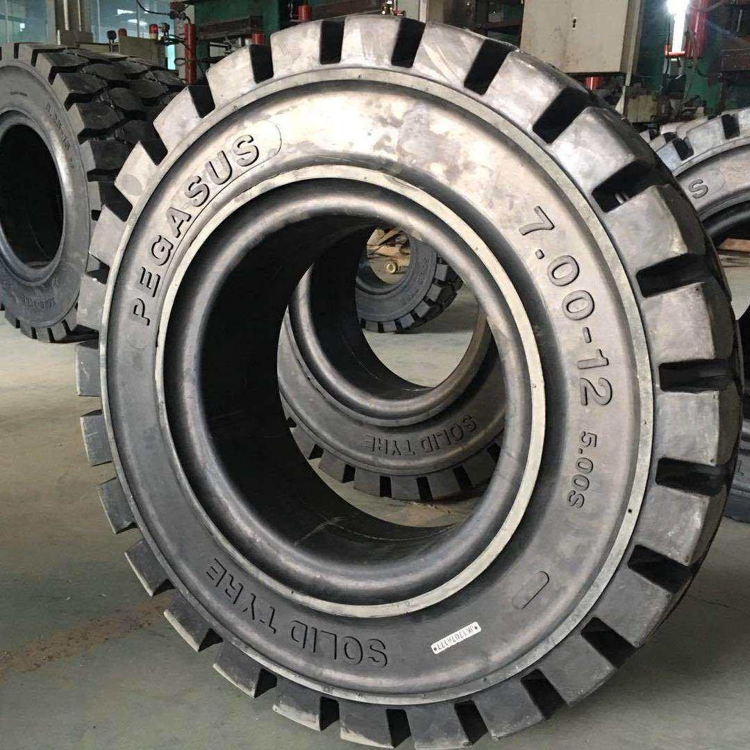 叉车轮胎厂18*7-8 23*9-10 21*8-9 12.00r20杭叉合力叉车实心胎