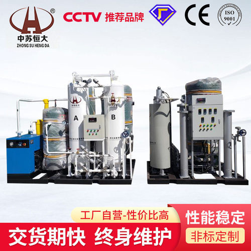 50立方高纯PSA工业分子筛制氮机 氮气发生器空分设备全自动氮气机