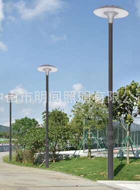 欧式LED庭院灯 3米单头户外LED异形杆景观灯花园别墅公园庭院灯