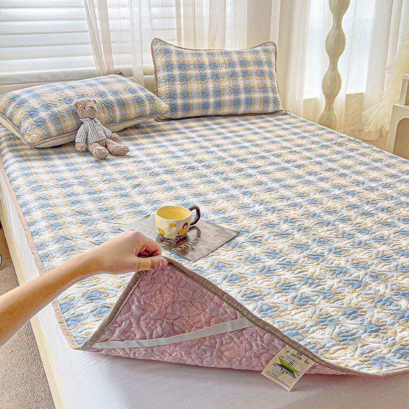 新款加厚夹棉床垫格子条纹男女生宿舍床护垫枕套两件套三件套家用,鲜花速递/花卉仿真/绿植园艺,割草机/草坪机,淘宝优惠券,粉丝福利购,淘宝优惠卷