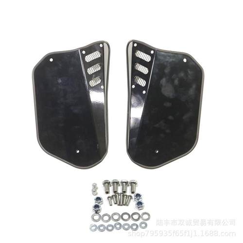 适用高金GK1200改装侧护板复古改装坐垫下侧板侧盖CNC侧护罩装饰