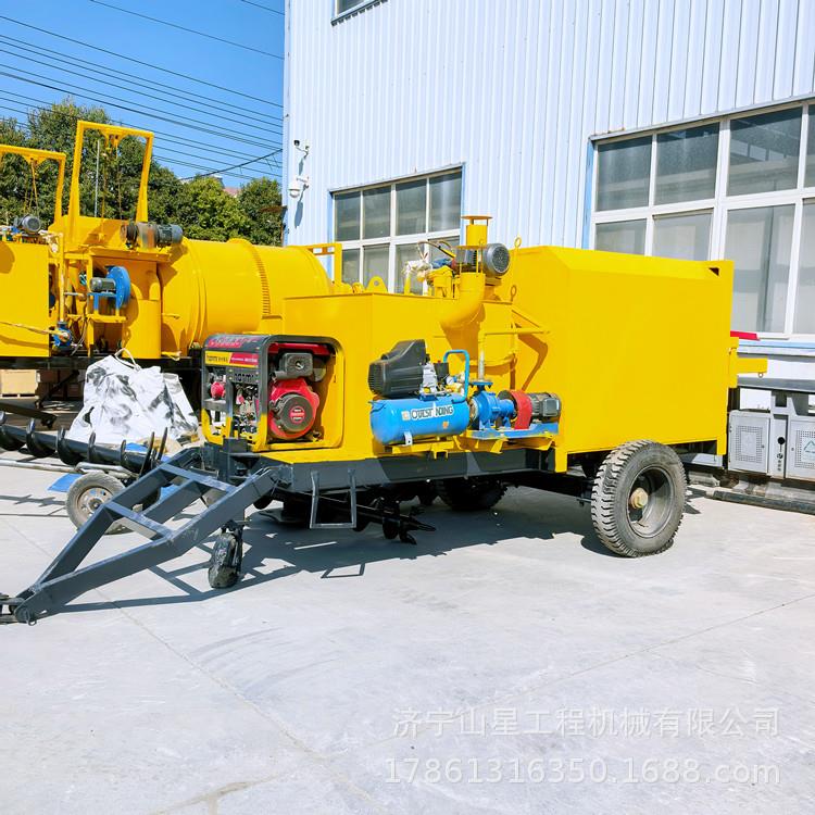 移动式沥青拌和机 路面坑槽修补搅拌机 牵引式行走铣刨料再生机