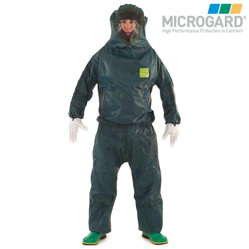 微护佳4000-151防化服 外置呼吸器防护服 氨气液氨紧急防护服