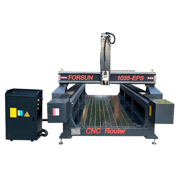 鸿济数控保利龙泡沫伺服雕刻机木模模具四轴圆柱立体三维精雕机