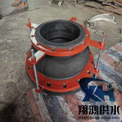 缠绕式橡胶接头 手工缠绕橡胶软连接法兰橡胶膨胀节减震避震喉