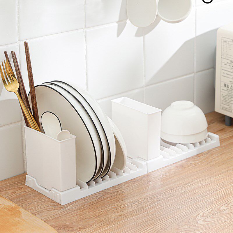厨房沥水碗d碟架小尺寸单层折叠碗架小型台面橱柜内碗筷碗盘收纳