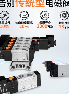 5V通4V21  8AK位 集成- 气动电磁阀210210000 24V二DC组220五23
