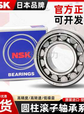 进口NSK NU2204 2205 2206 2207 2208 2209EW EM C3 圆柱滚子轴承