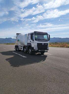 重汽HOWO电动搅拌车 田螺车 橄榄车 续航355KM 质保5年20万公里