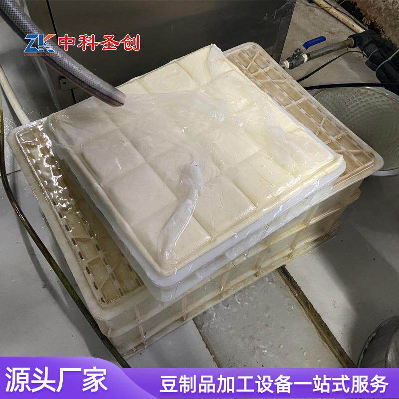 中小型自动化设备豆腐机 做老工艺豆腐机器 致富设备全自动一体机