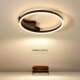 超薄吸顶灯led简约现代北欧圆形书房大气客厅灯创意主卧室灯灯具
