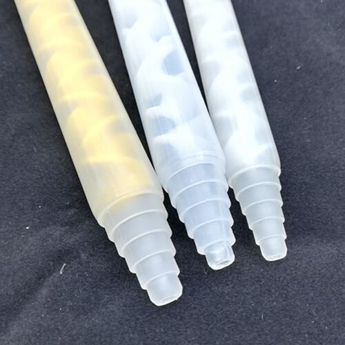 混合管MC/MS圆座混胶管喇叭口动态静态混胶嘴混胶管18/24/32/36节