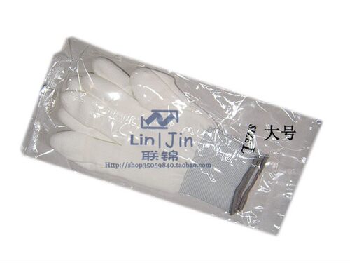 esd防静电手套 加厚防滑尼龙布防划伤 超薄橡胶手机维修保护防灰