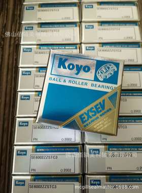 KOYO陶瓷轴承·EXSEV轴承 SE6002ZZSTPRC3YS 特殊环境用轴承系列