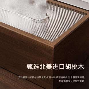 新款木质纸巾盒客厅轻奢抽纸餐巾盒家用茶几收纳饭店酒店桌面