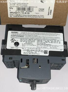 3RV6011-1EA10 断路器 电动机保护、可设电流 2.8-4A、螺栓型