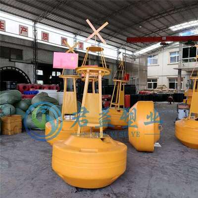 鄞江通航水域界标 内河施工区警示浮标 助航浮标