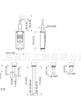 德国inficon 皮拉尼标准真空计 PSG55x 大气压至中真空真空计