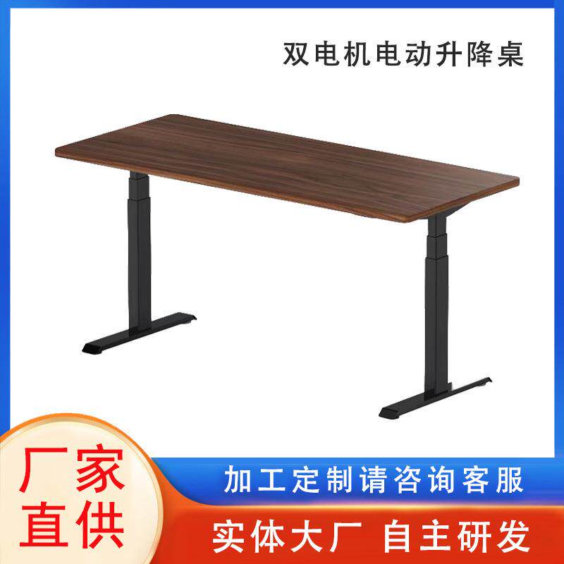 双电机电动升降桌站立式办公电脑桌家用学习桌书桌智能升降电竞桌